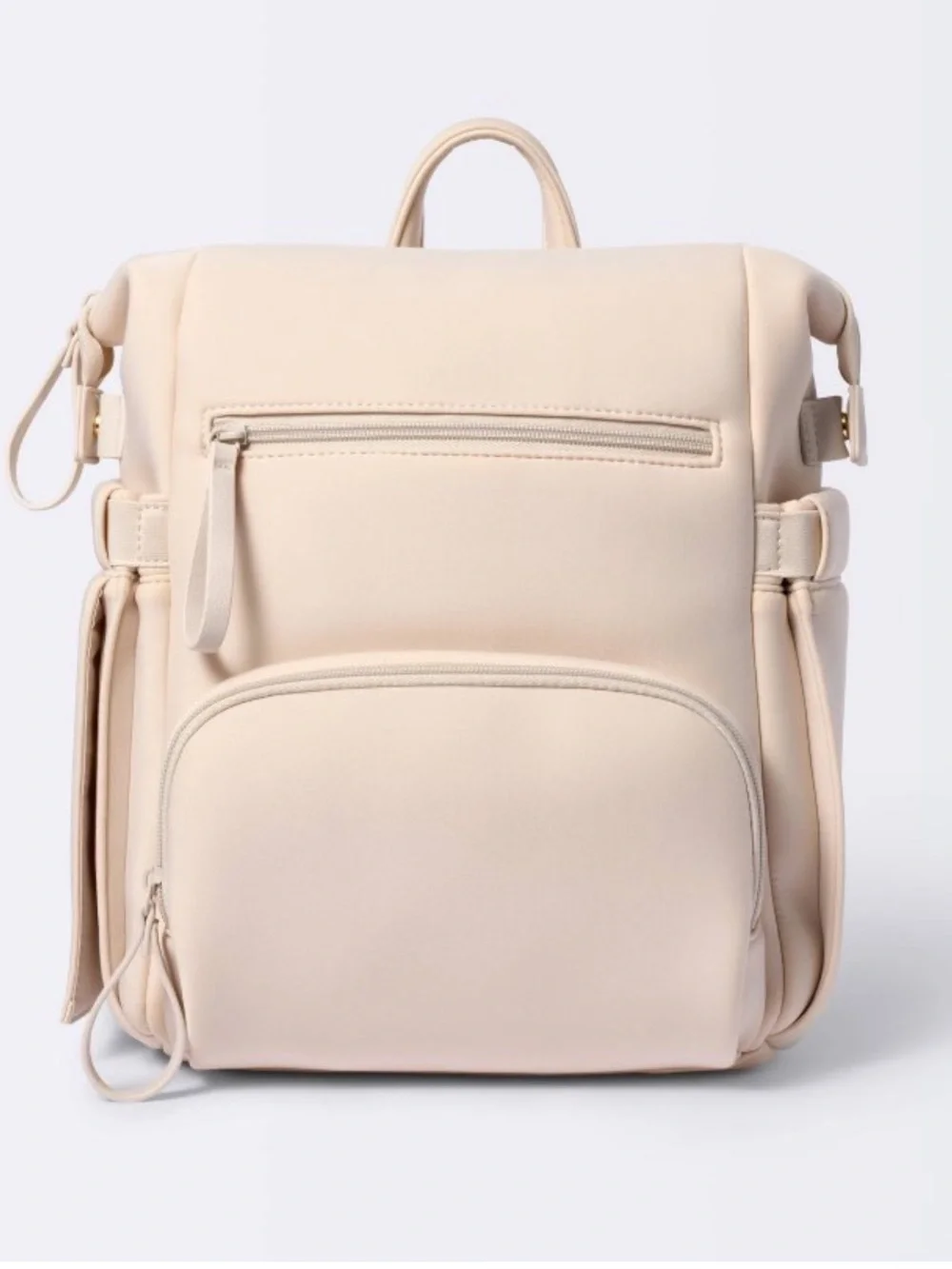Cloud 9 Minimal Cream Backpack Purse - Women